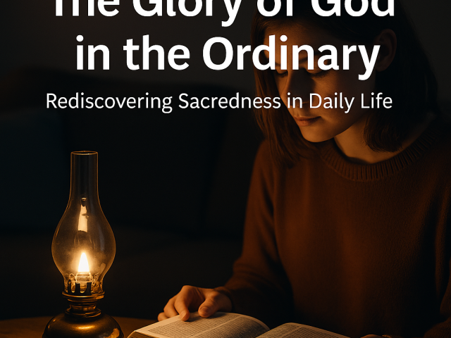 The Glory of God in the Ordinary: Rediscovering Sacredness in Daily Life